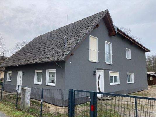 Hier ist ein von uns gebautes Haus-Bsp.