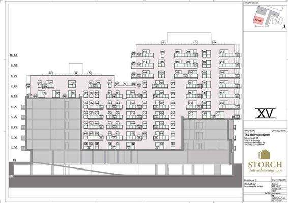 Baufeld XV Nordausrichtung-Innen