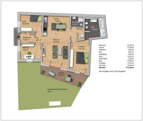 Grundrissvisualisierung