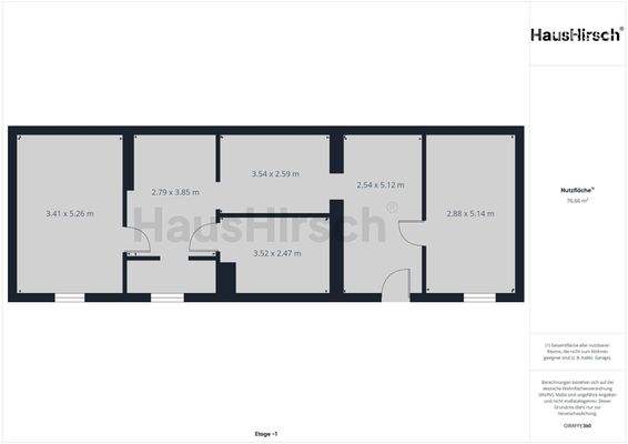Grundriss gemeinsames UG