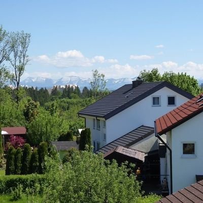 Ausblick Küche und Schlafzimmer