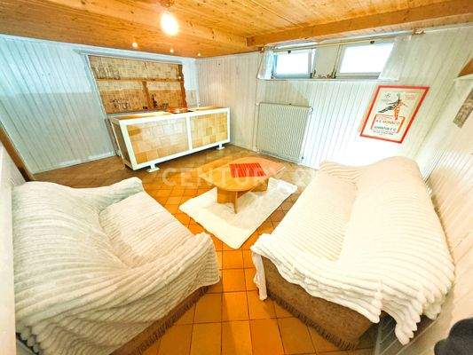 Wohnzimmer Gartenetage