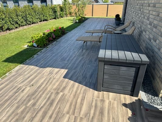 Terrasse nach Westen