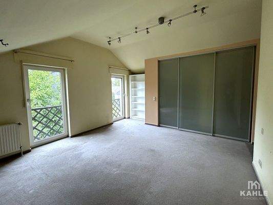 Schlafen mit Ankleide