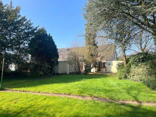 Pflegeleicht angelegter Garten