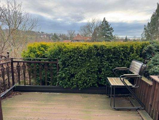 Terrasse Souterrain-Wohnung