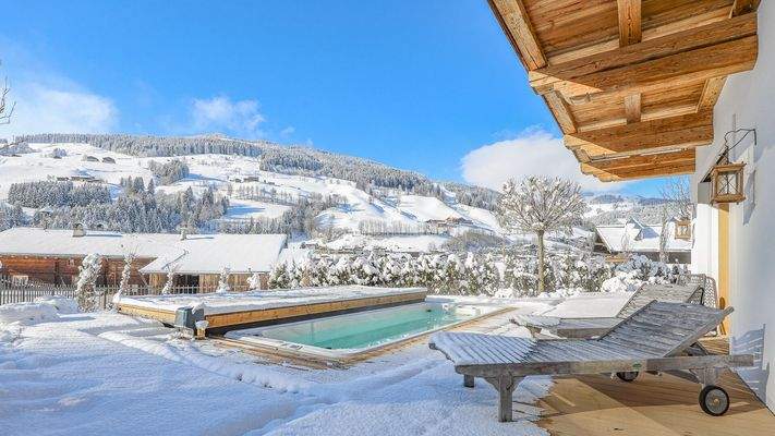 KITZIMMO-Luxuswohnung mit Pool in Toplage kaufen - Immobilie Jochberg.
