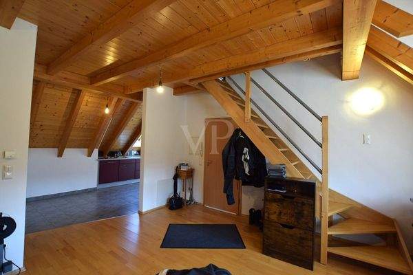 Wohnen DG, Treppe Spitzboden