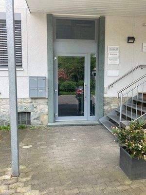 Überdachter Hauseingang