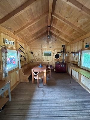 Holzhaus innen