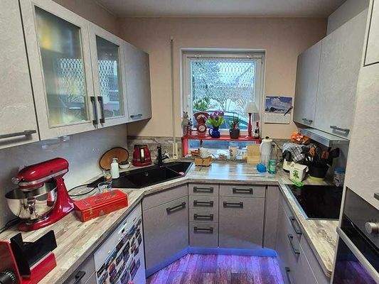 Einbauküche im Erdgeschoss