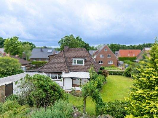 Blick auf die Immobilie