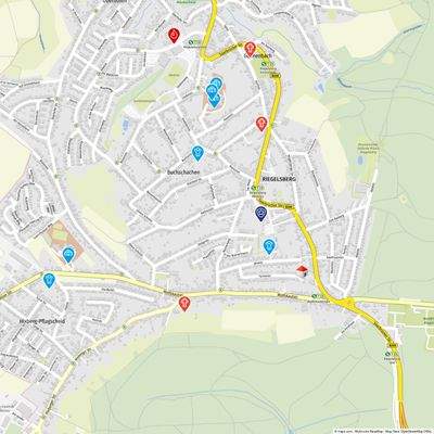 Geolyzer Kartenausschnitt