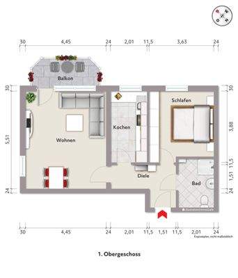 Visualisierung Grundriss