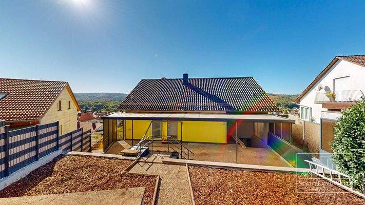 Garten - Hausansicht