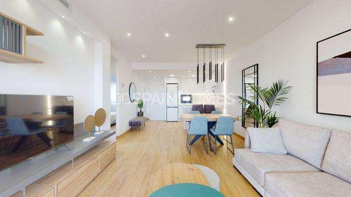 Lake View Apartments in a Complex with Pool in Torrevieja