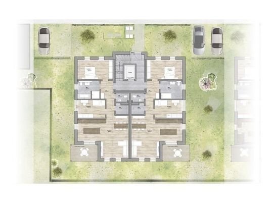 Grundriss EG (Whg 1 + 2)