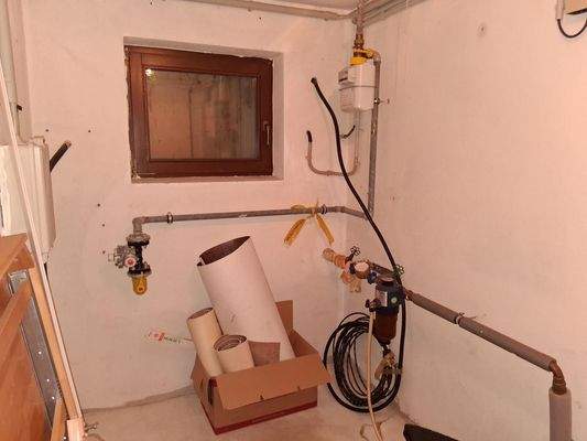 Hausanschlussraum Untergeschoss