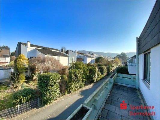 Blick zur Bergstraße