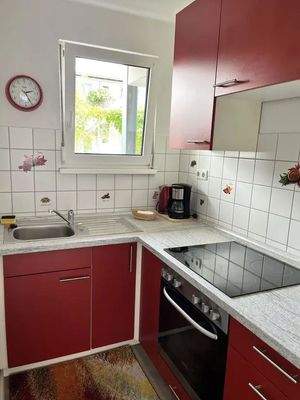 Grün vor dem Fenster