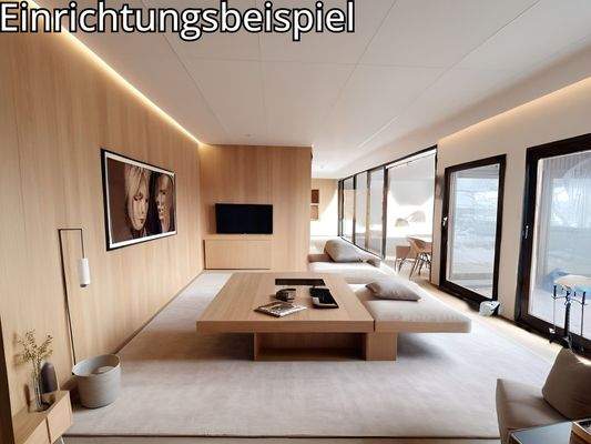 KI generiert Wohnbereich