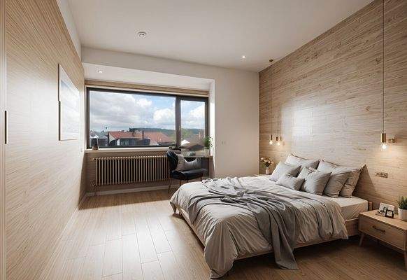 Modernisierungsbeispiel Schlafzimmer UG