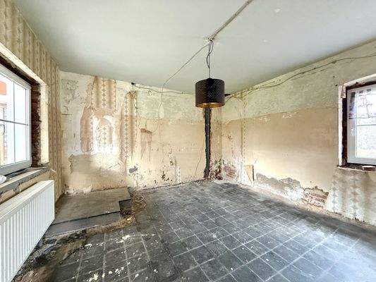 Ausbaupotenzial im Erdgeschoss des Wohnhauses