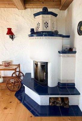 Kachelofen in der Stube