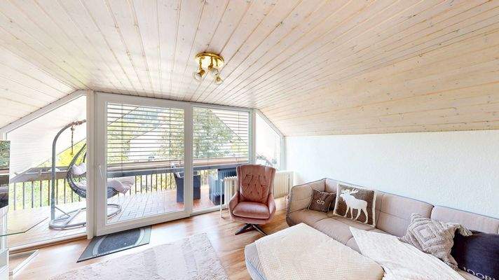 Wohnung DG - Wohnzimmer