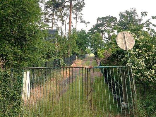 Zufahrt über Privatweg