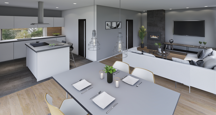 Wohn- und Essbereich