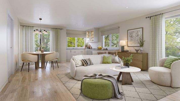 Wohnbereich - Visualisierung