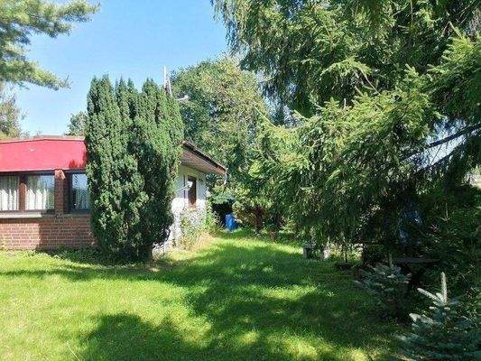 gewachsenes Grundstück mit Bungalow