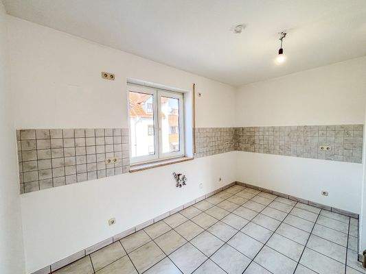 Platz für eine große Küche (wird nicht vom Vermieter gestellt)