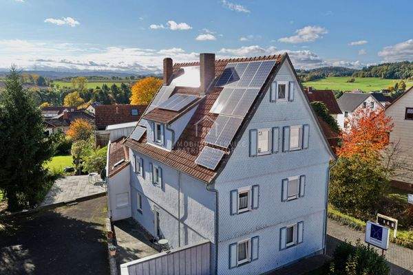 Blick auf Gästehaus