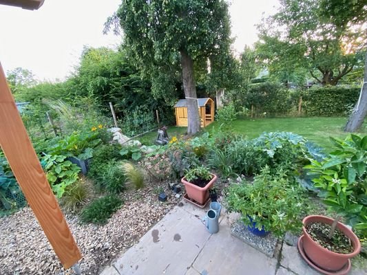 Garten mit Obstbaumbestand