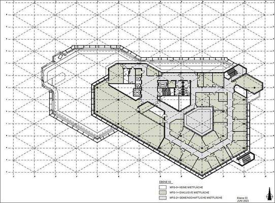 3. OG, Grundriss - ca. 1.750 m²