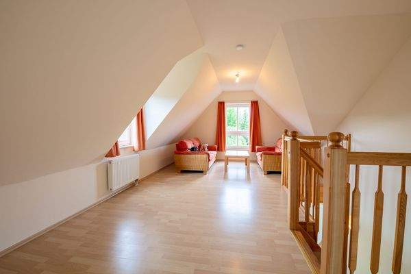 Wohnbereich im Dachgeschoss