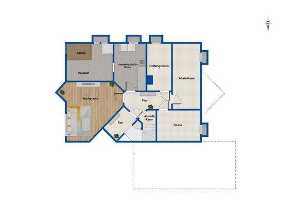 Grundriss Kellergeschoss