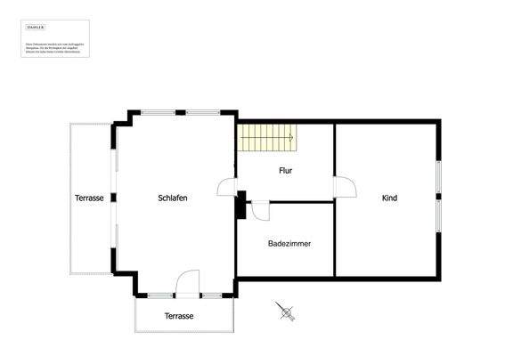 Grundriss Obergeschoss 