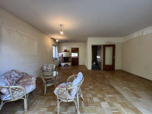 Blick in das Wohnzimmer