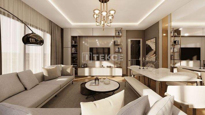 Lake-View Apartments in a Complex with Pool in Avcılar Istanbul