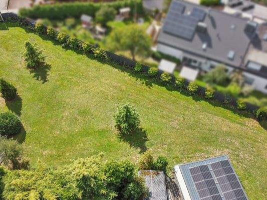 Luftaufnahme Grundstücke 