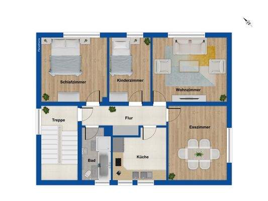 Grundriss Obergeschoss