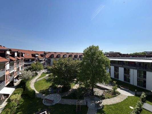 Ihr Blick in den Innenhof