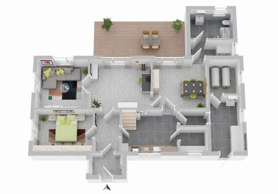 Grundriss EG (nicht maßstabsgetreu)