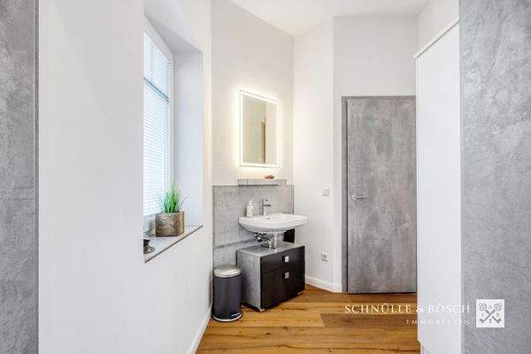 Das stille Örtchen im Erdgeschoss