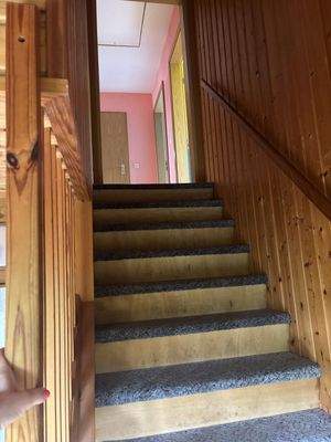 Treppe ins Dachgeschoss