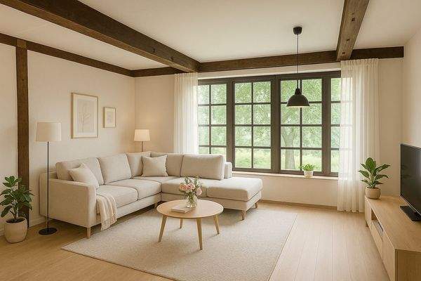 Wohnzimmer - Gestaged