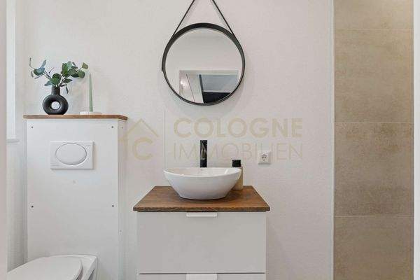 Gäste WC im Eingangsbereich